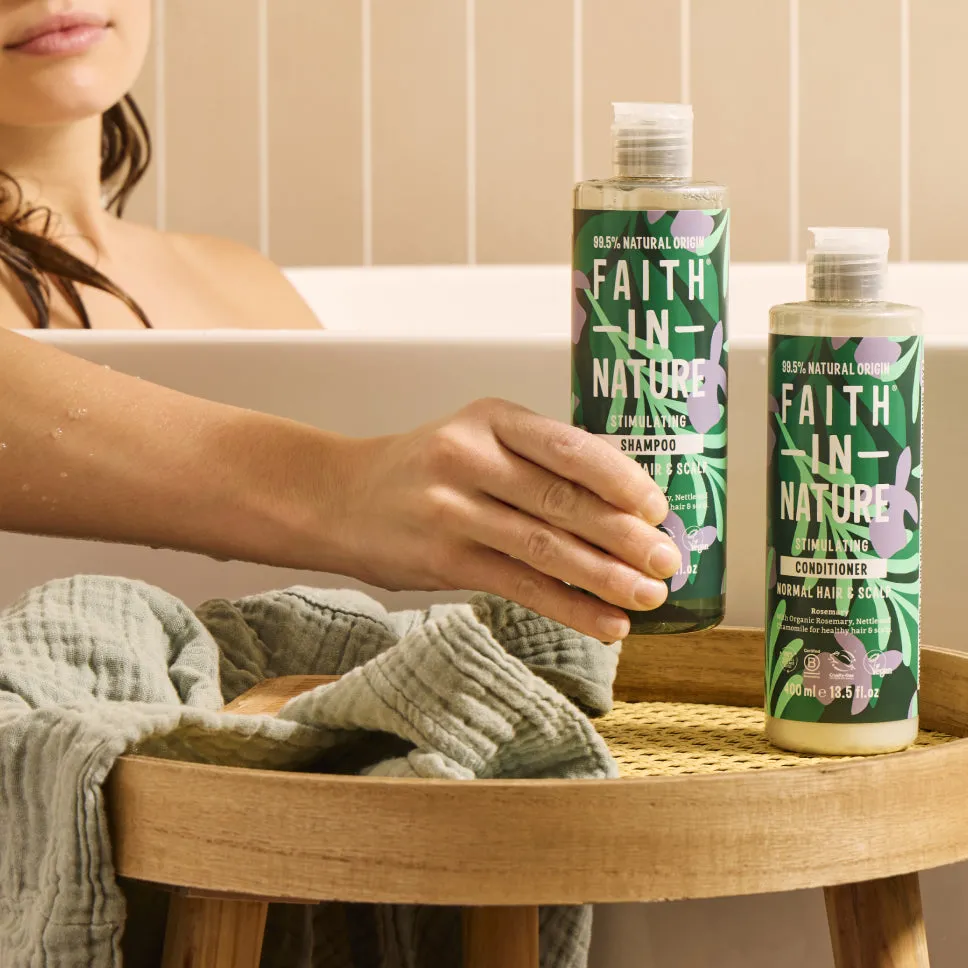 Faith in Nature Rosemary shampooset 2x400ml normaal
