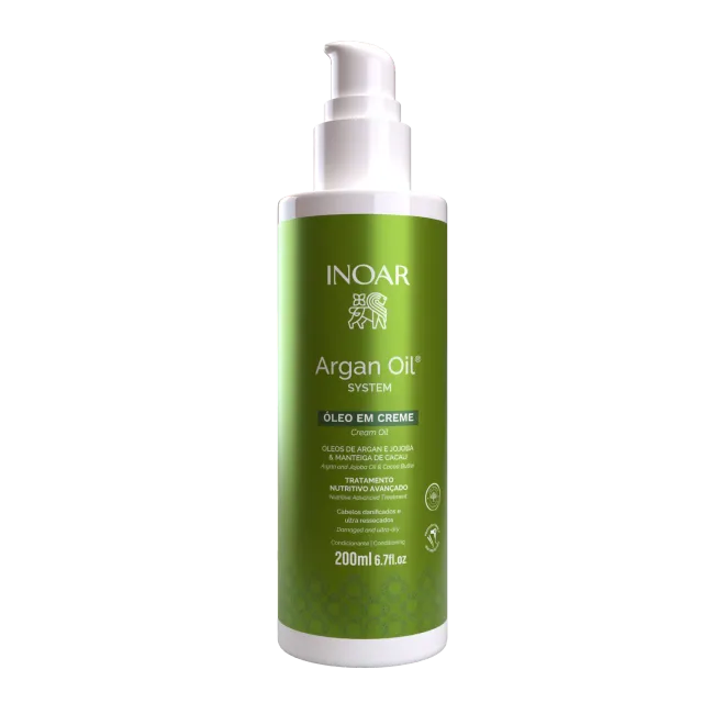 Inoar Argan Oil Oliecreme leave-in droog haar