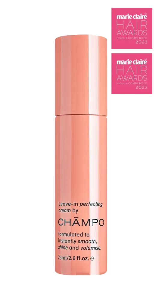 Chāmpo Leave-in Perfecting Cream haarcrème 75ml voor glans