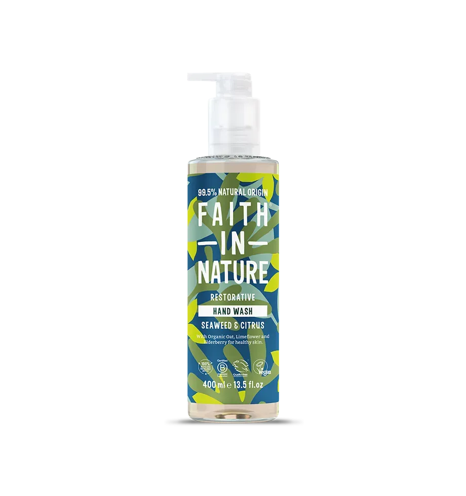 Faith in Nature Seaweed & Citrus handzeep 400ml vegan