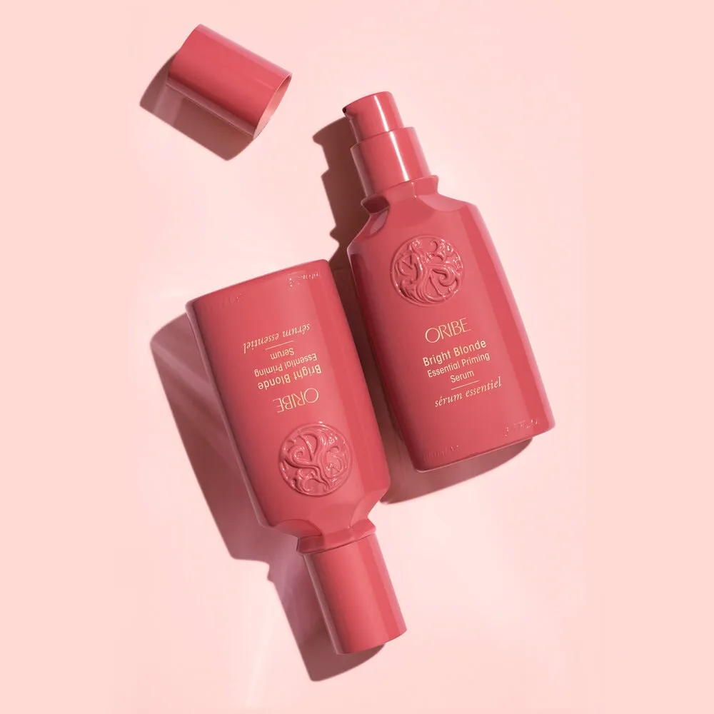 Oribe Bright Blonde priming serum blond ontgeelt