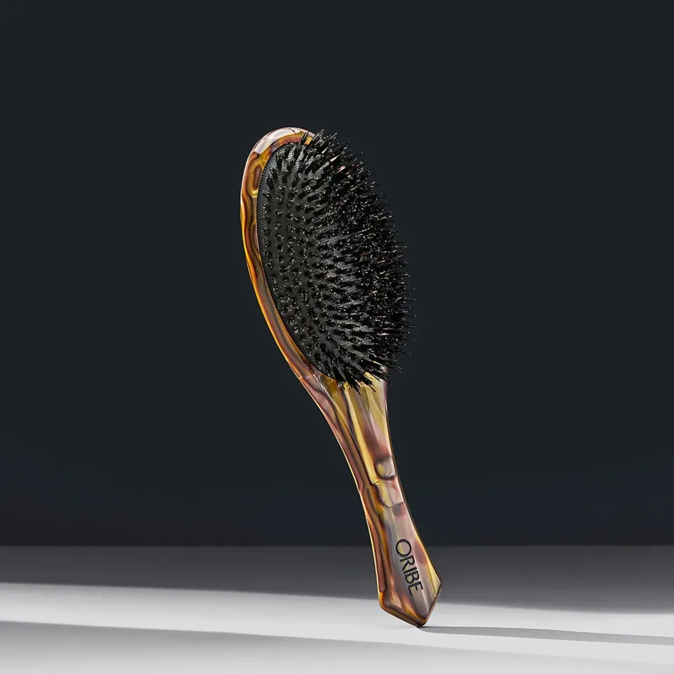 Oribe Italian Resin Flat Brush haarborstel zwijnshaar