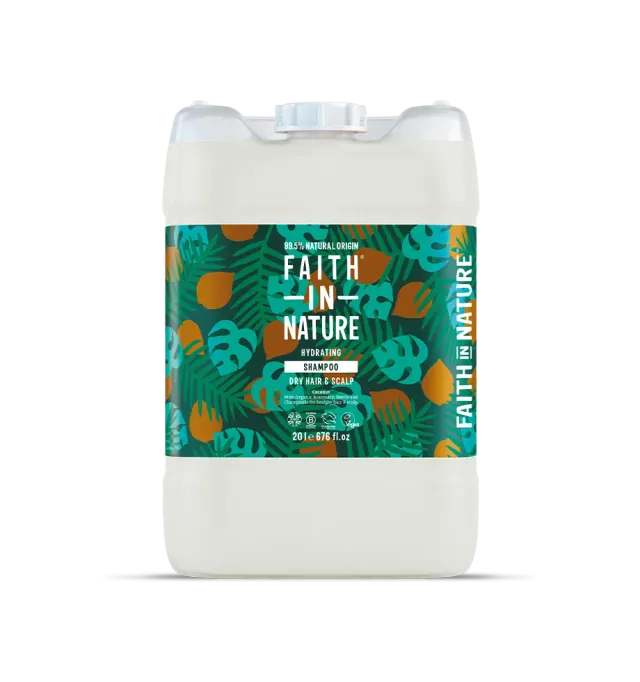 Faith in Nature Coconut shampoo droog haar 20L