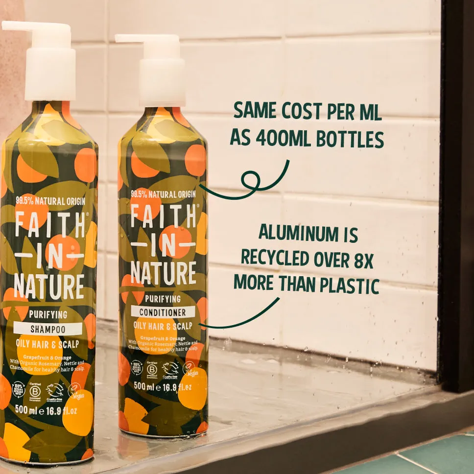 Faith in Nature Grapefruit & Orange conditioner 500ml vet haar