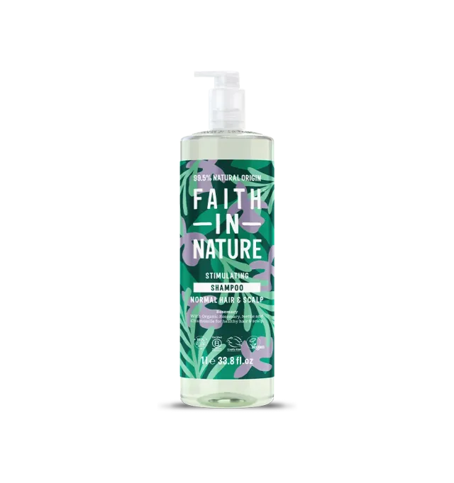 Faith in Nature Rosemary shampoo 1L normaal haar stimulerend