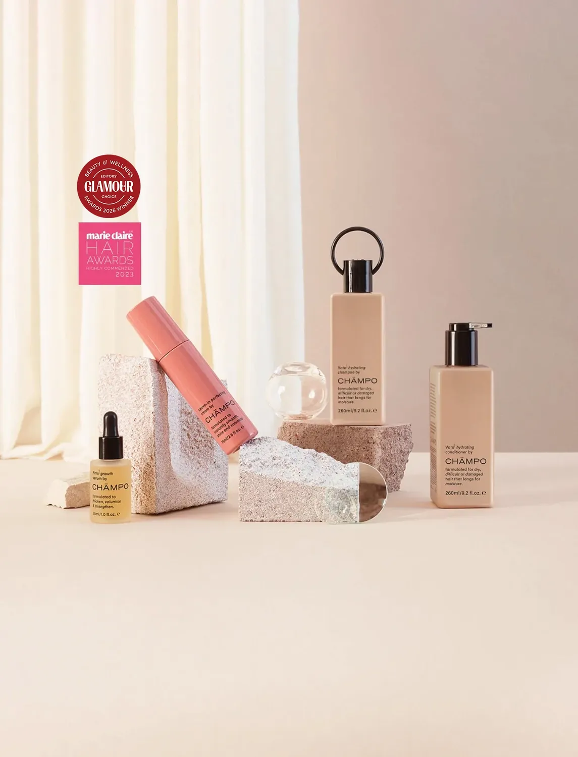 Chāmpo Vata ultimate hydrating system haarset 4-stappen
