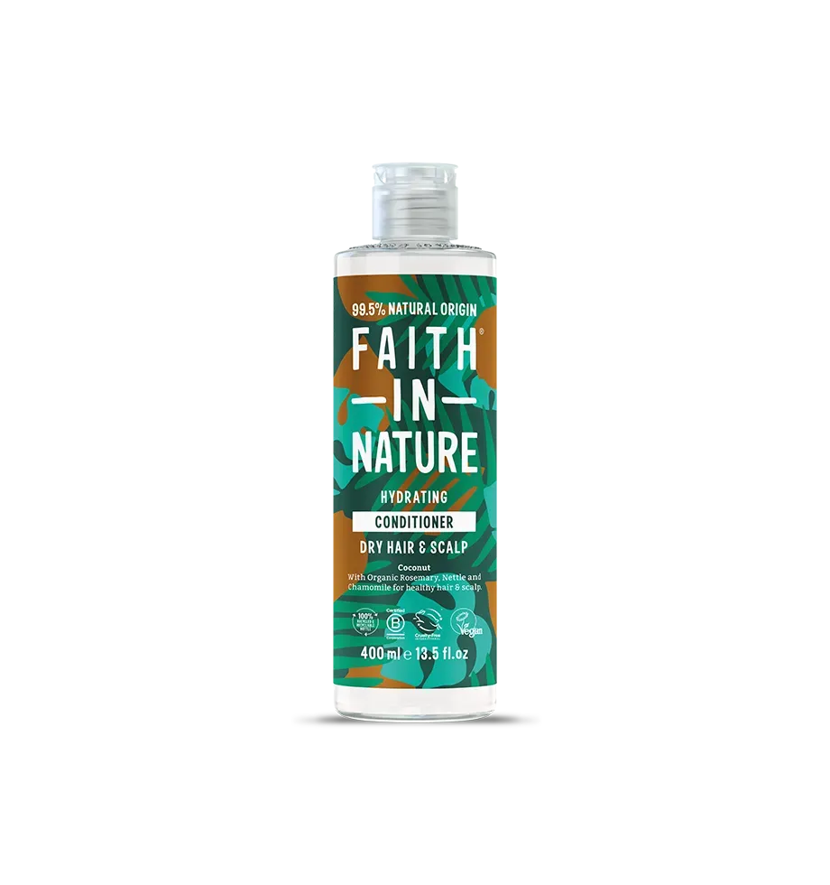 Faith in Nature Coconut conditioner 400ml droog haar