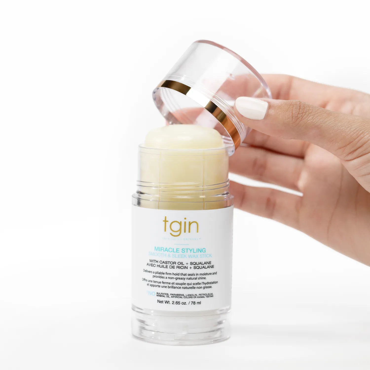 TGIN Miracle Styling Smooth Sleek Wax Stick 2.65 oz hydraterend