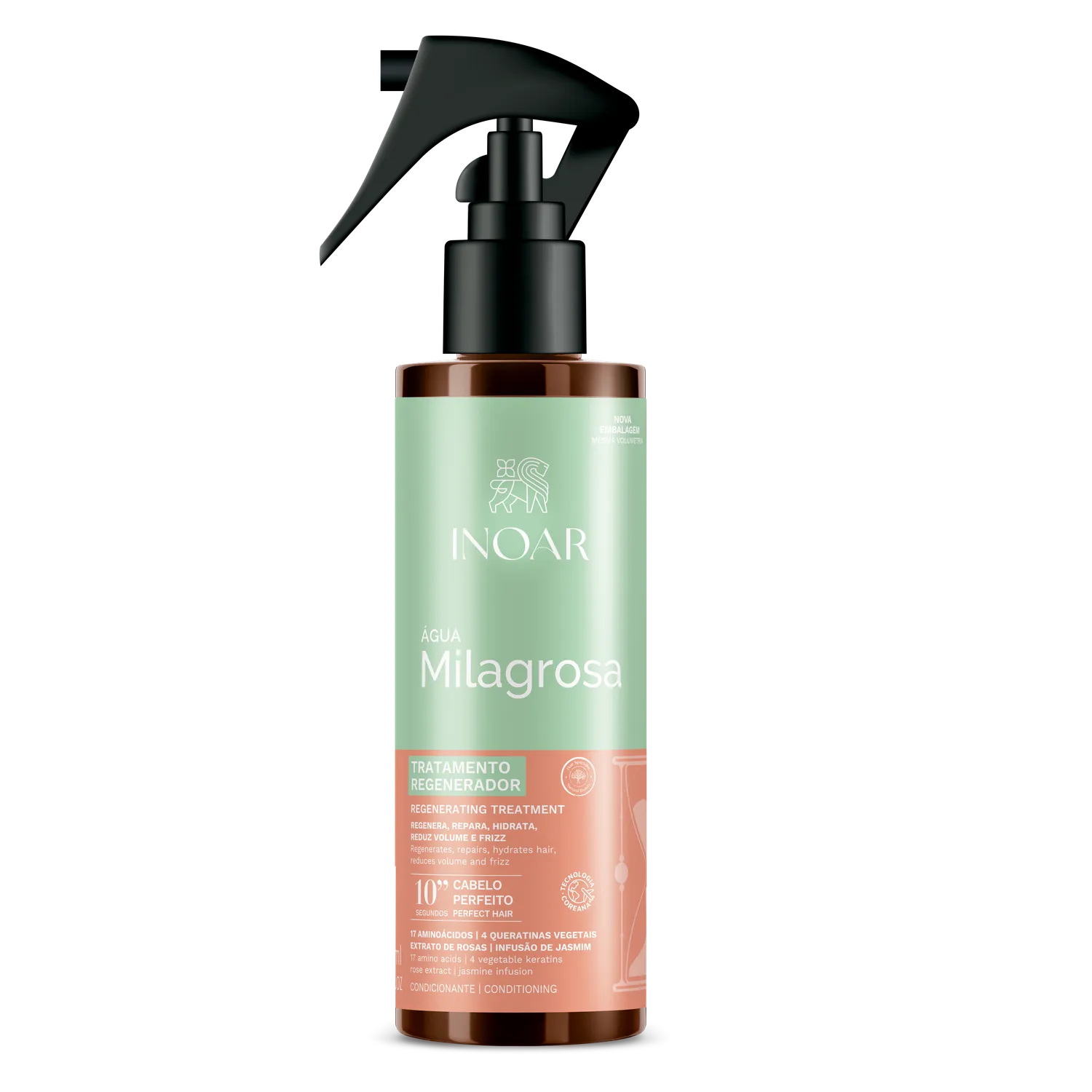 Inoar Água Milagrosa haarspray 10 seconden herstel