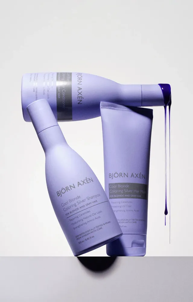Björn Axén Cool Blonde Routine set blond haar