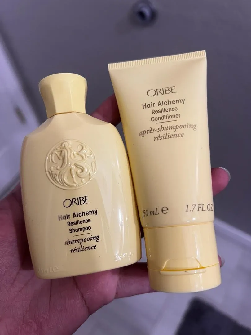 Oribe Hair Alchemy Discovery conditioner set breekbaar haar