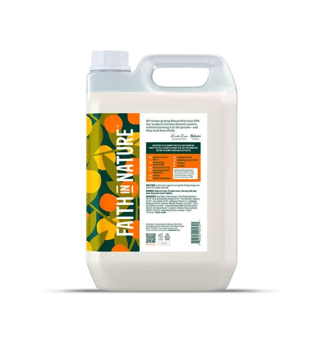 Faith in Nature Grapefruit & Orange conditioner 5L vet haar