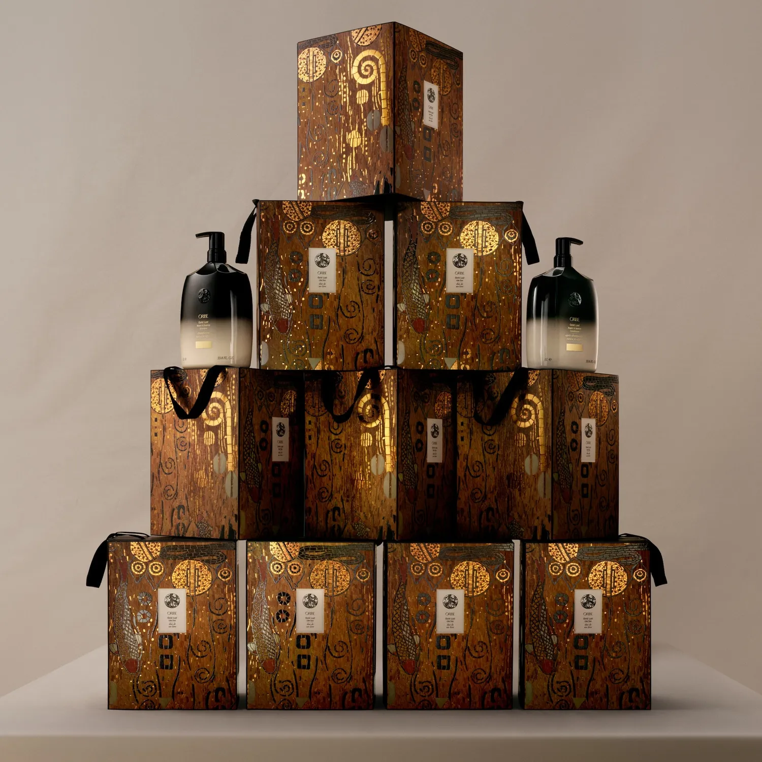 Oribe Gold Lust shampoo liter duo set herstellend