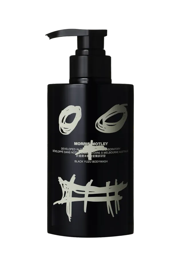 Morris Motley Black Yuzu bodywash citrus milde reiniging