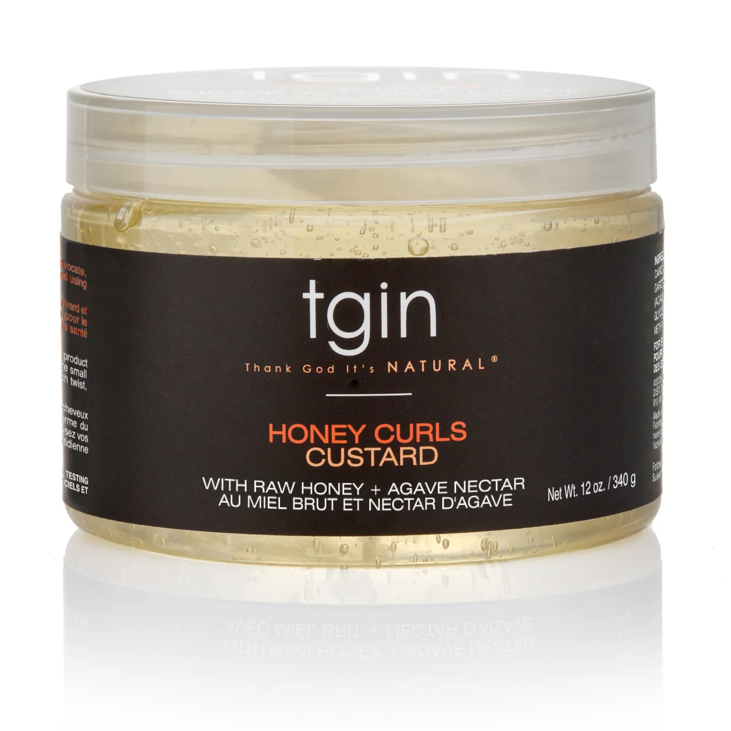 TGIN Honey Curls Custard krullencrème 12 oz honing