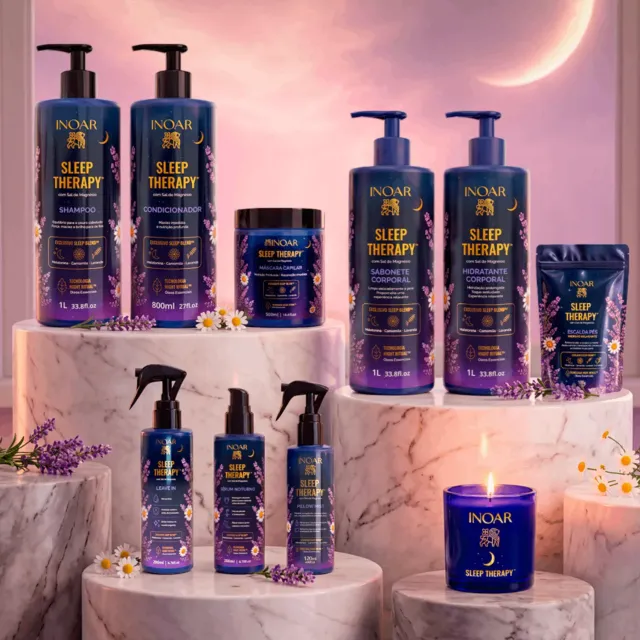 Inoar Sleep Therapy Haarmasker Lavendel Nacht