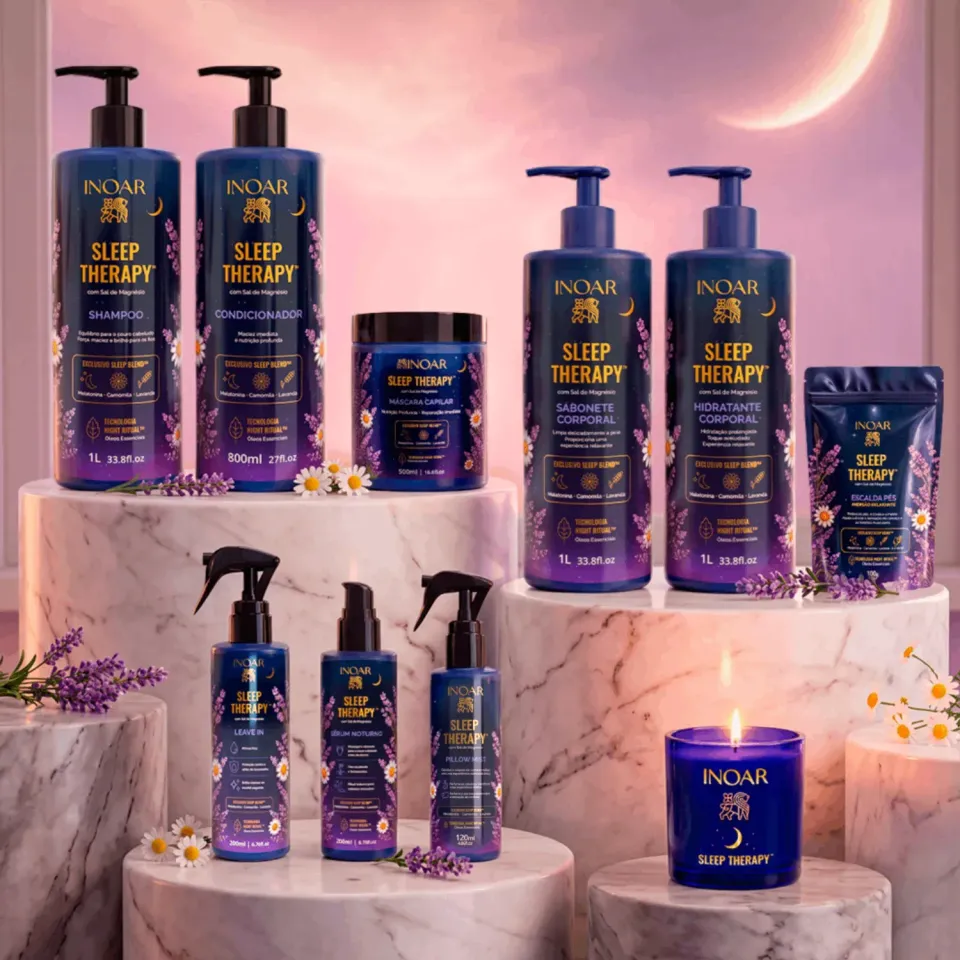 Inoar Sleep Therapy Haarmasker Lavendel Nacht