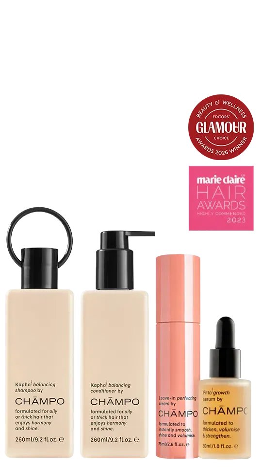 Chāmpo Kapha Ultimate Balancing System haarset vet haar