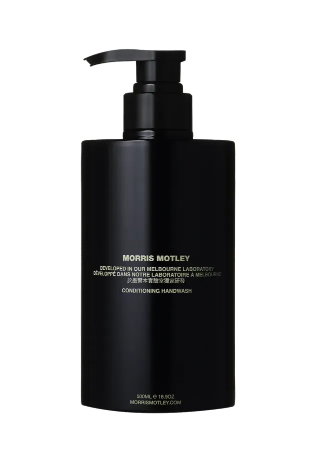 Morris Motley Papyrus handzeep 500ml glas standaard