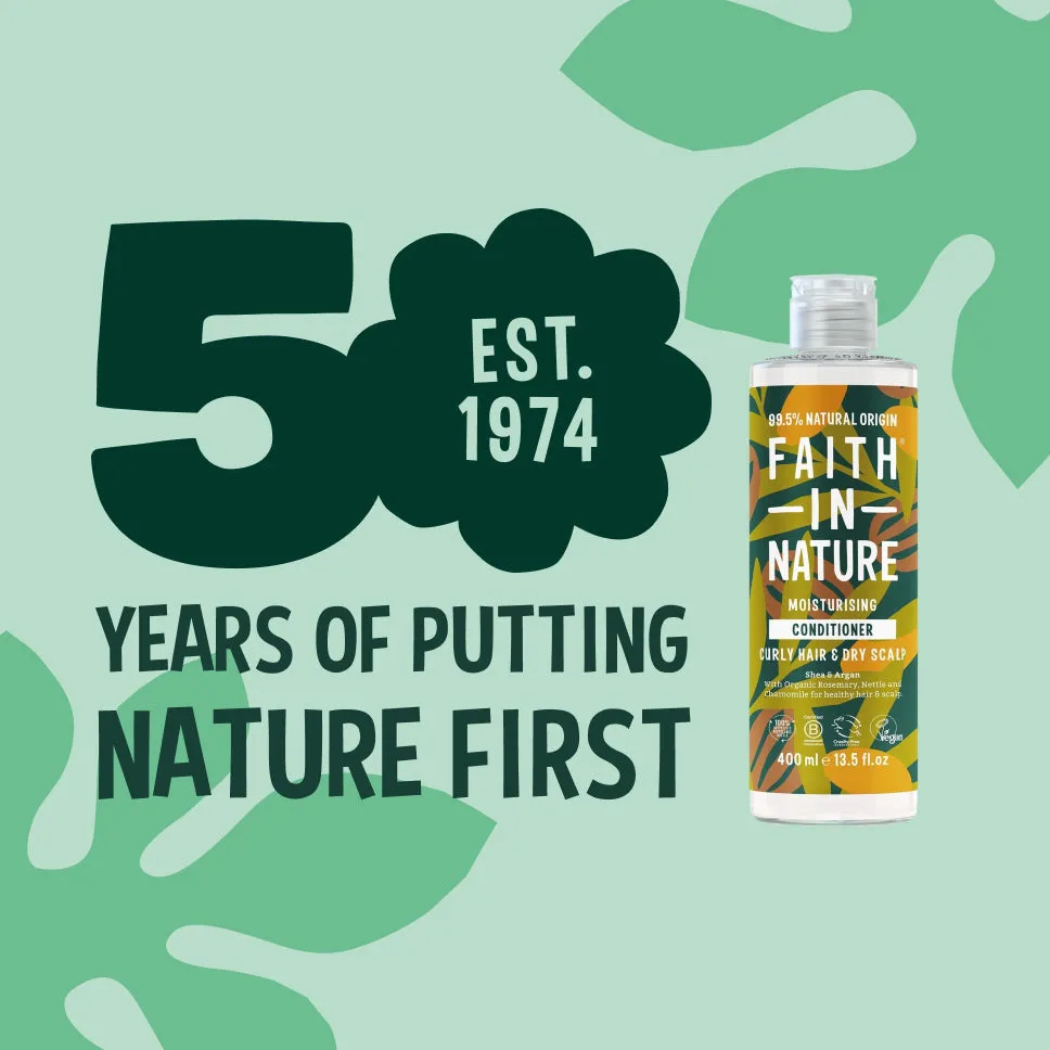 Faith in Nature Shea & Argan conditioner 400ml krul