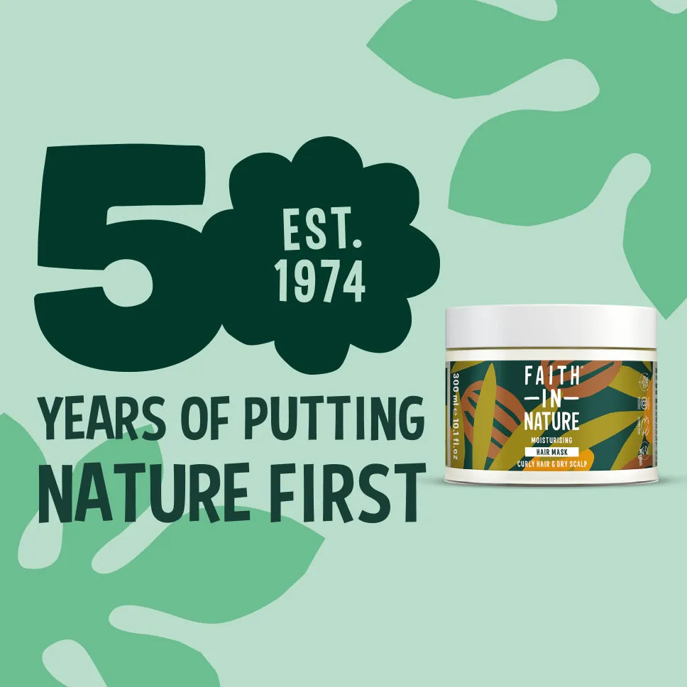 Faith in Nature Shea & Argan haarmasker voor droog haar