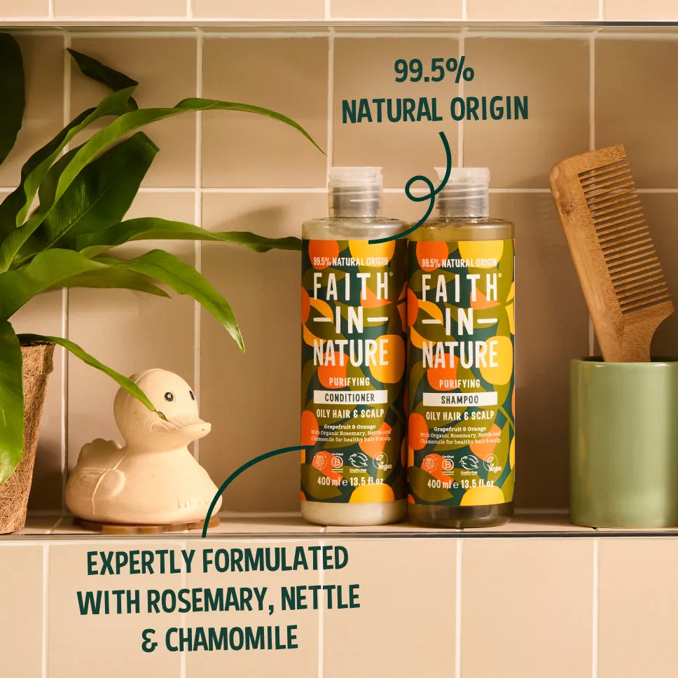 Faith in Nature Grapefruit & Orange conditioner 400ml vet haar
