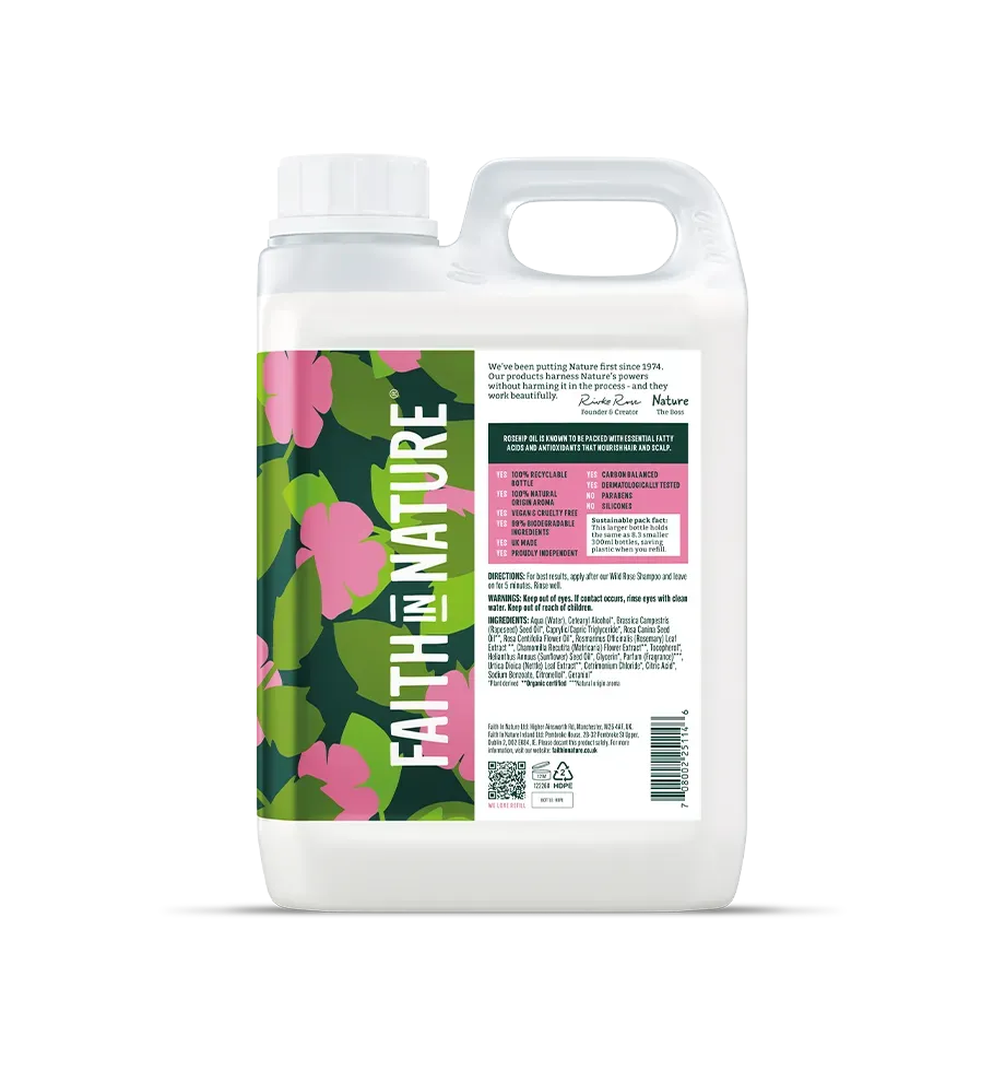 Faith in Nature Wild Rose conditioner 2,5L normaal haar