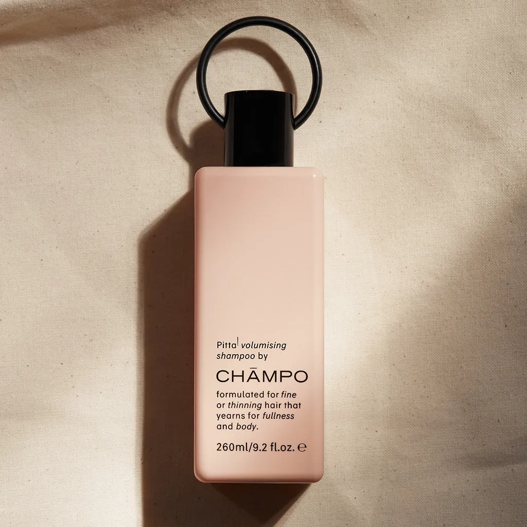 Chāmpo Pitta volumising shampoo 260 ml voor fijn haar