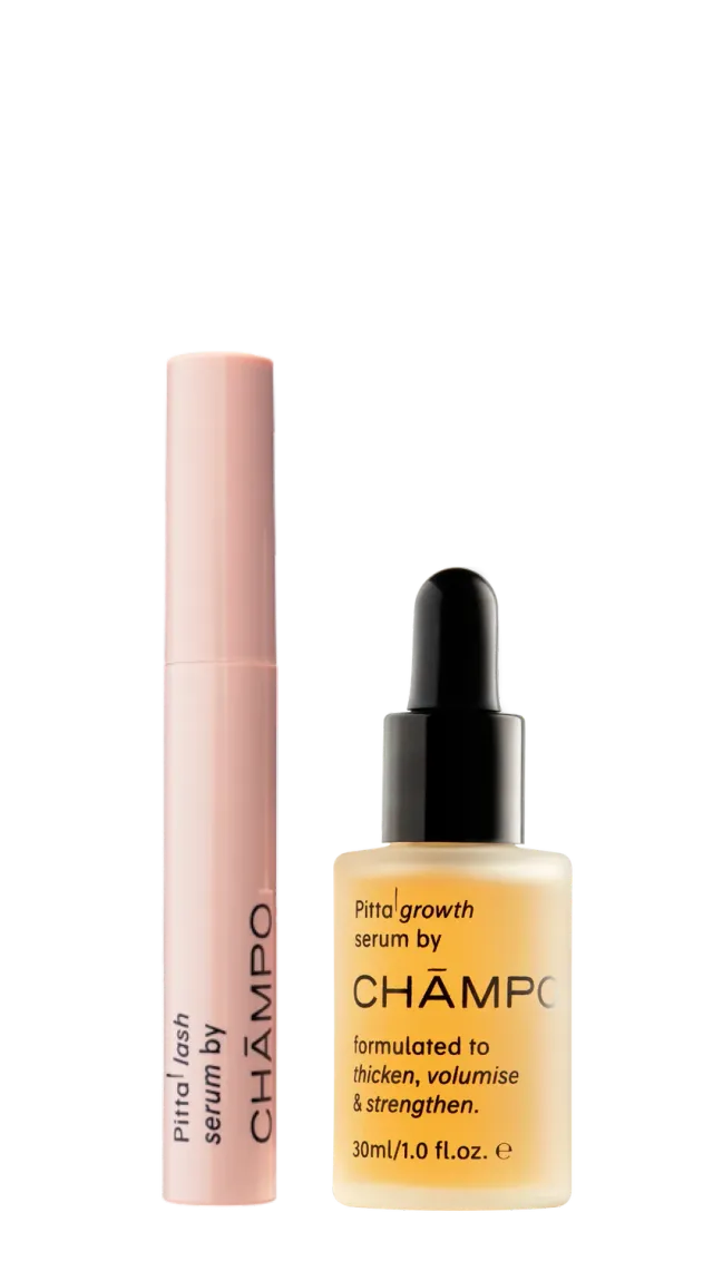 Chāmpo Hair & Lash Growth haar- en wimperset fijner haar