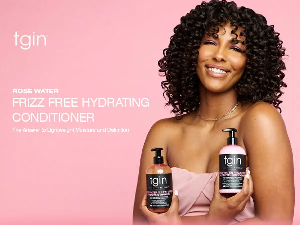 TGIN Rose Water Frizz-Free Hydrating Conditioner 13 oz rozenwater