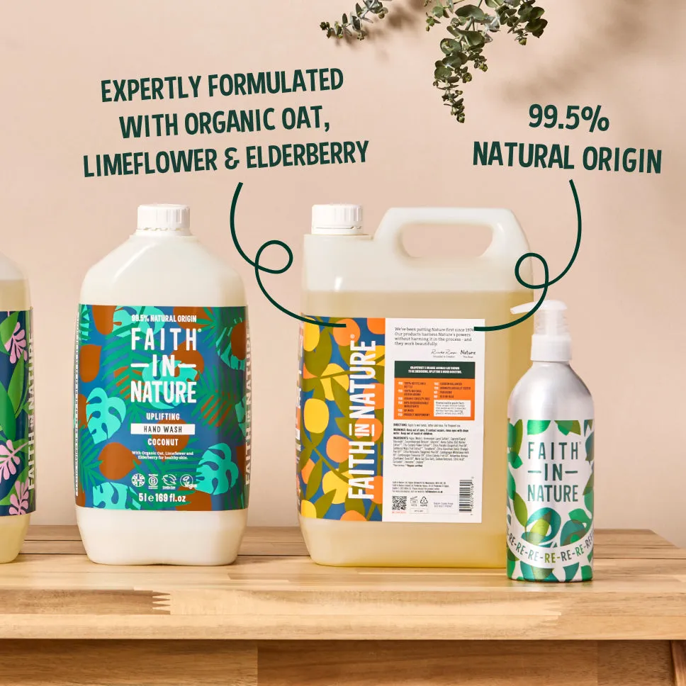Faith in Nature Grapefruit & Orange handzeep 5L citrus