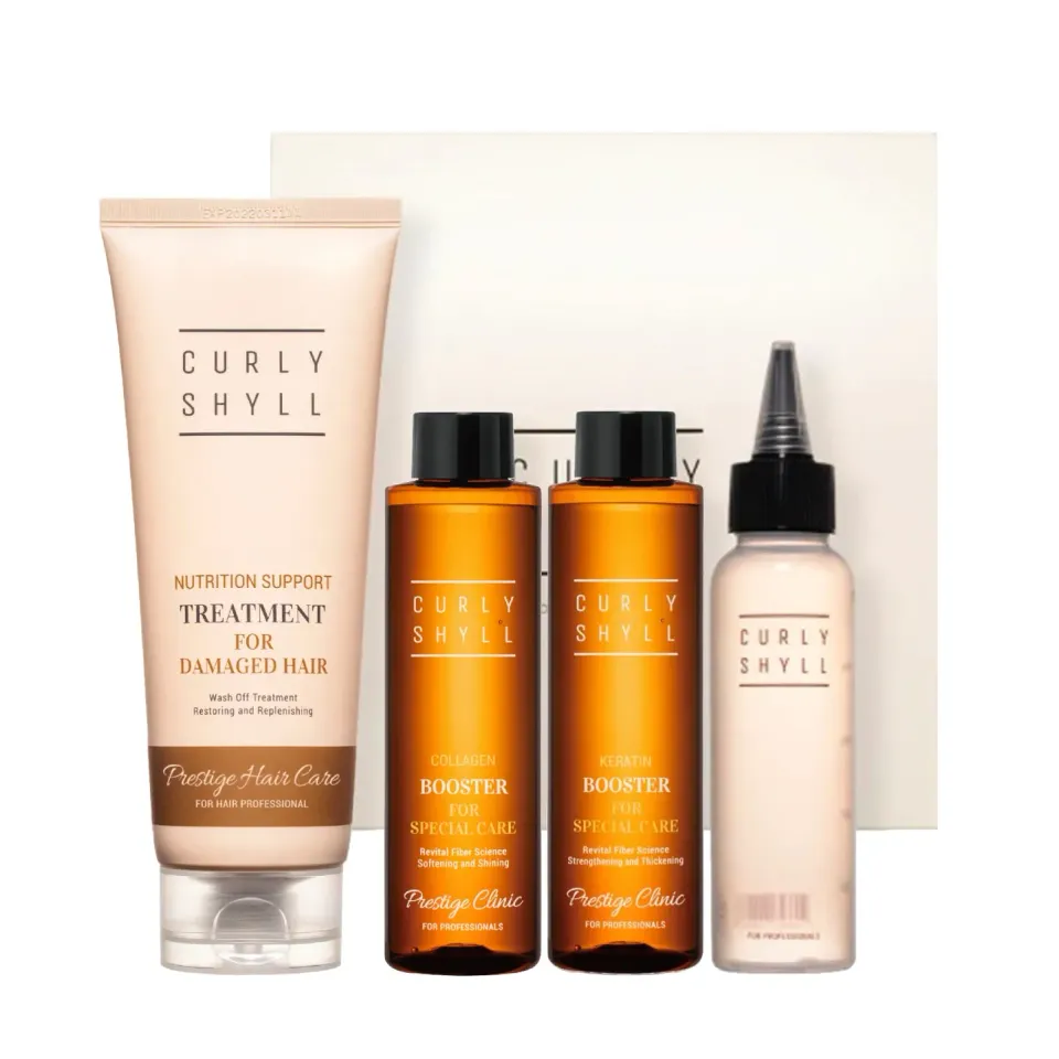 Curly Shyll Prestige Hair Ampoule haarkuurset beschadigd haar