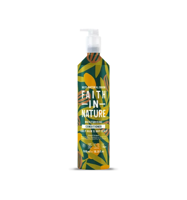 Faith in Nature Shea & Argan conditioner 500ml krul aluminium