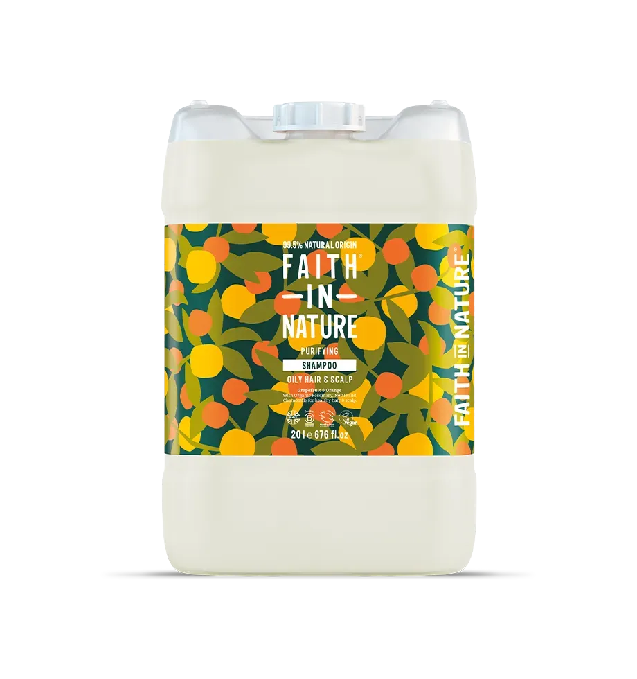 Faith in Nature Grapefruit & Orange shampoo 20L vet haar