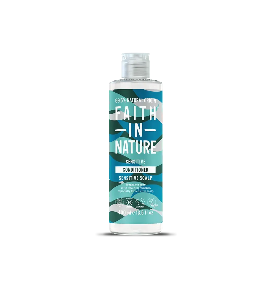Faith in Nature Fragrance Free conditioner 400ml alle haartypes