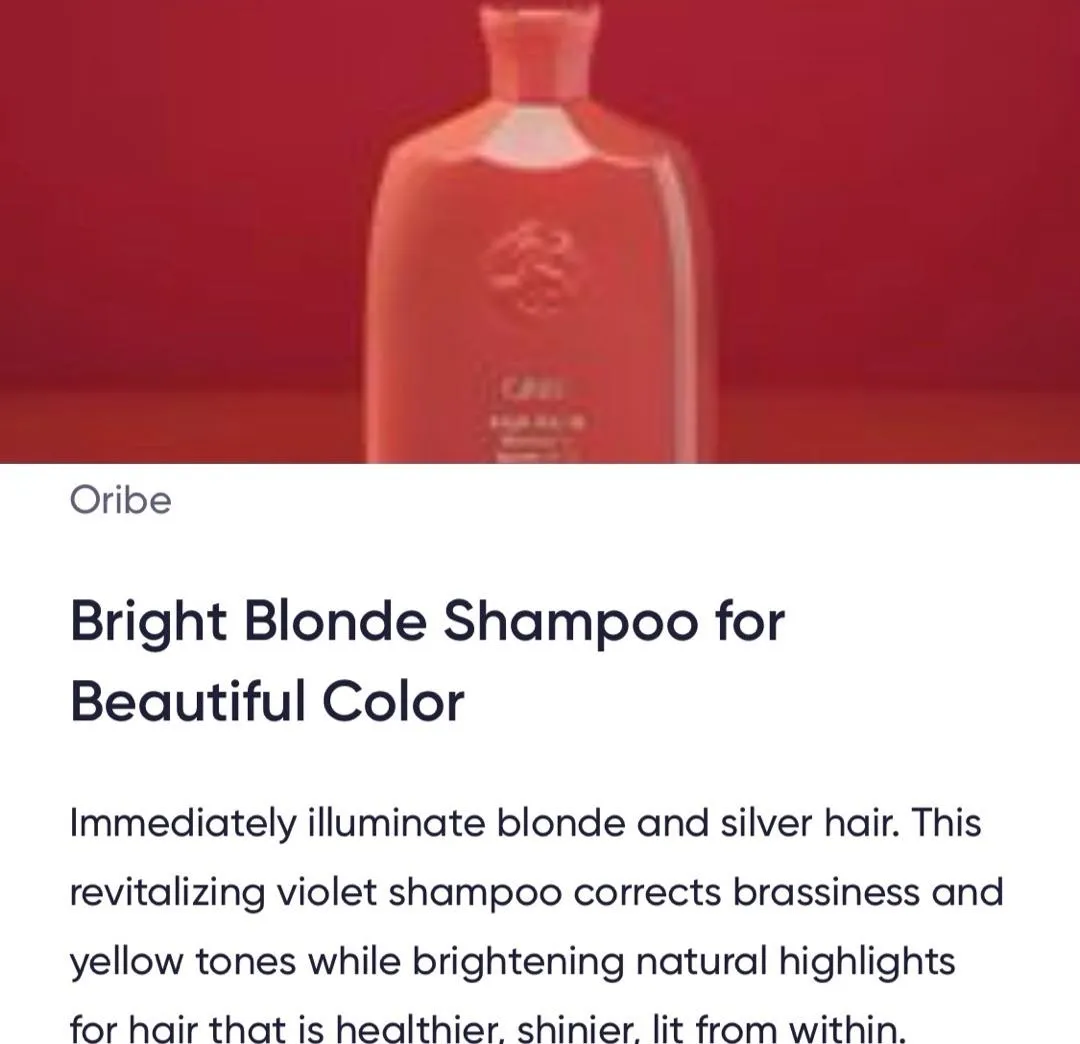 Oribe Bright Blonde conditioner standaard violet