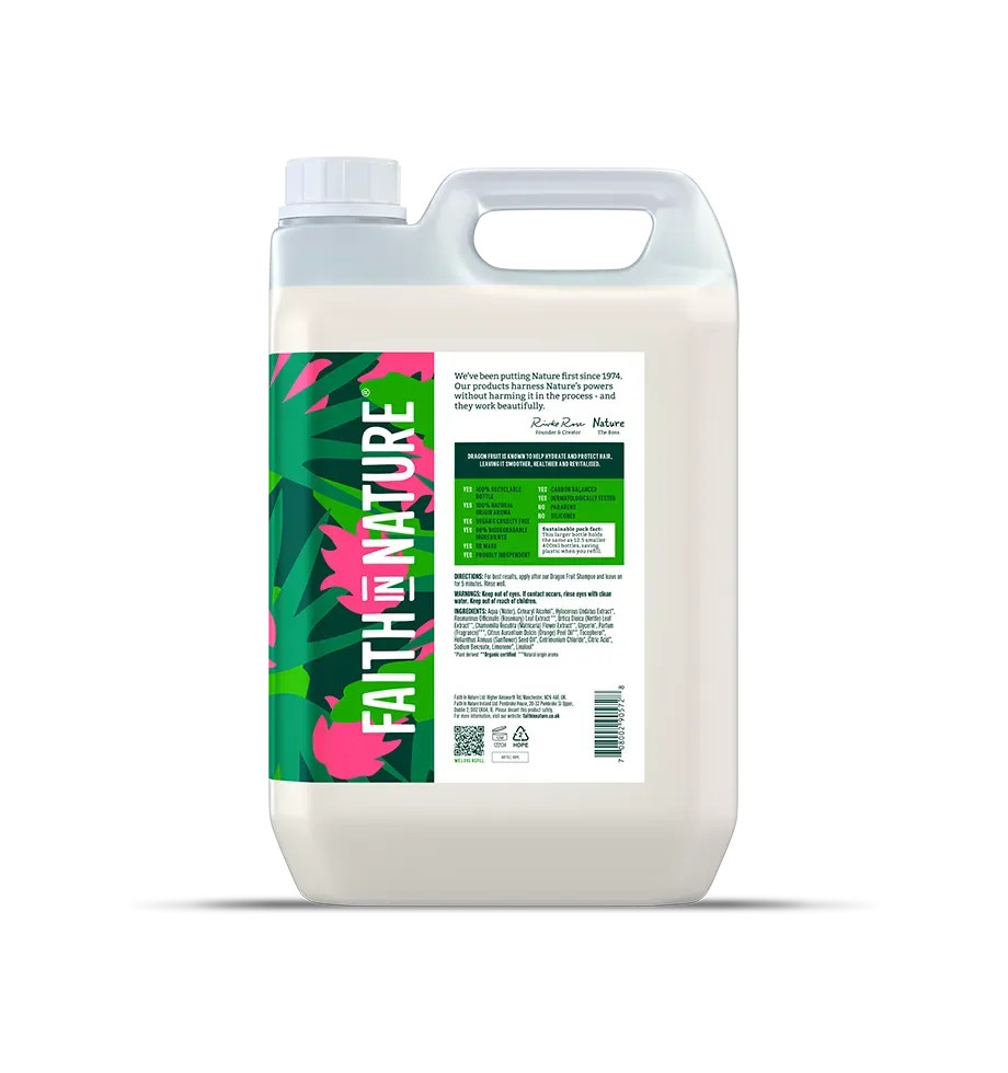 Faith in Nature Dragon Fruit conditioner 5L navulling