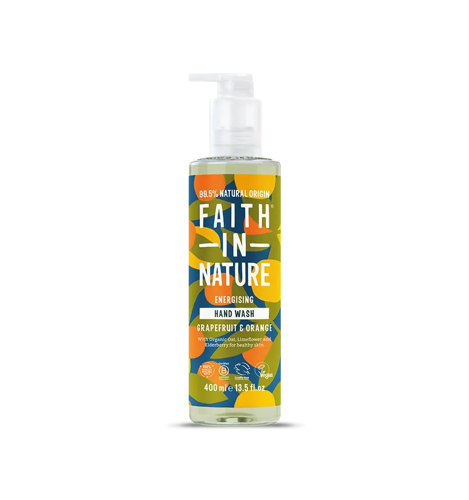 Faith in Nature Grapefruit & Orange handzeep 400ml verfrissend