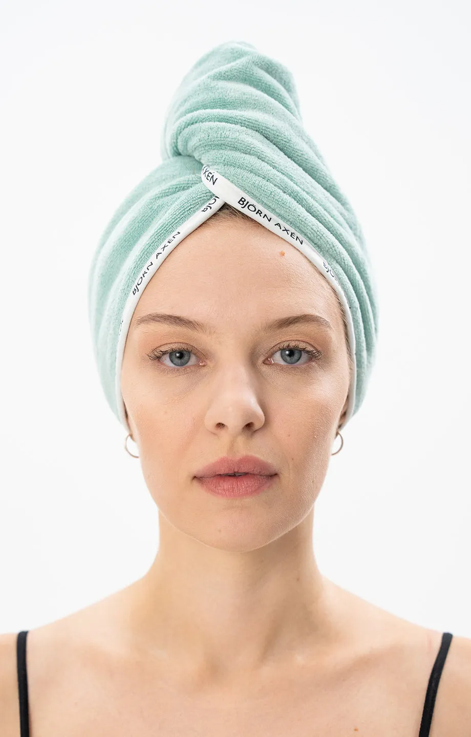 Björn Axén Hair Towel Wrap haarhanddoek groen microvezel