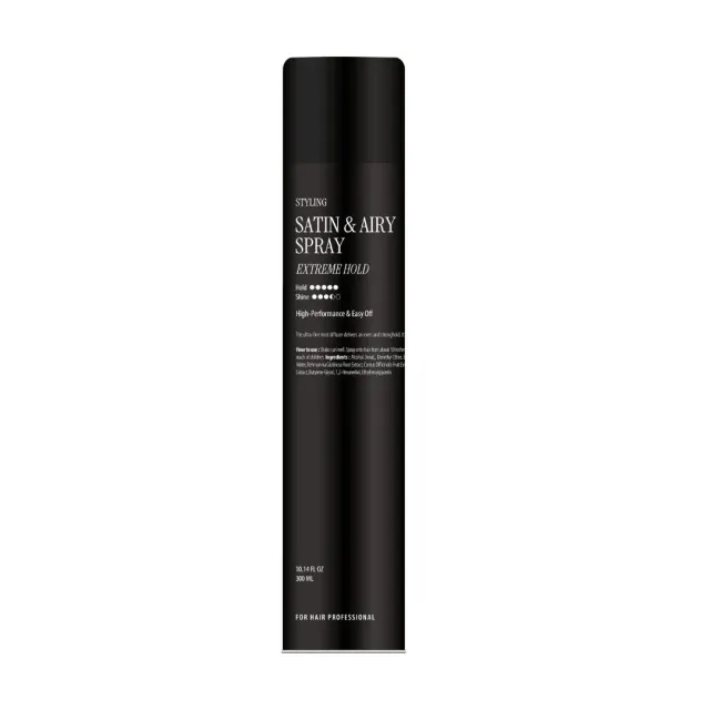 Curly Shyll Satin & Airy Spray Extreme haarspray 300ml sterke hold