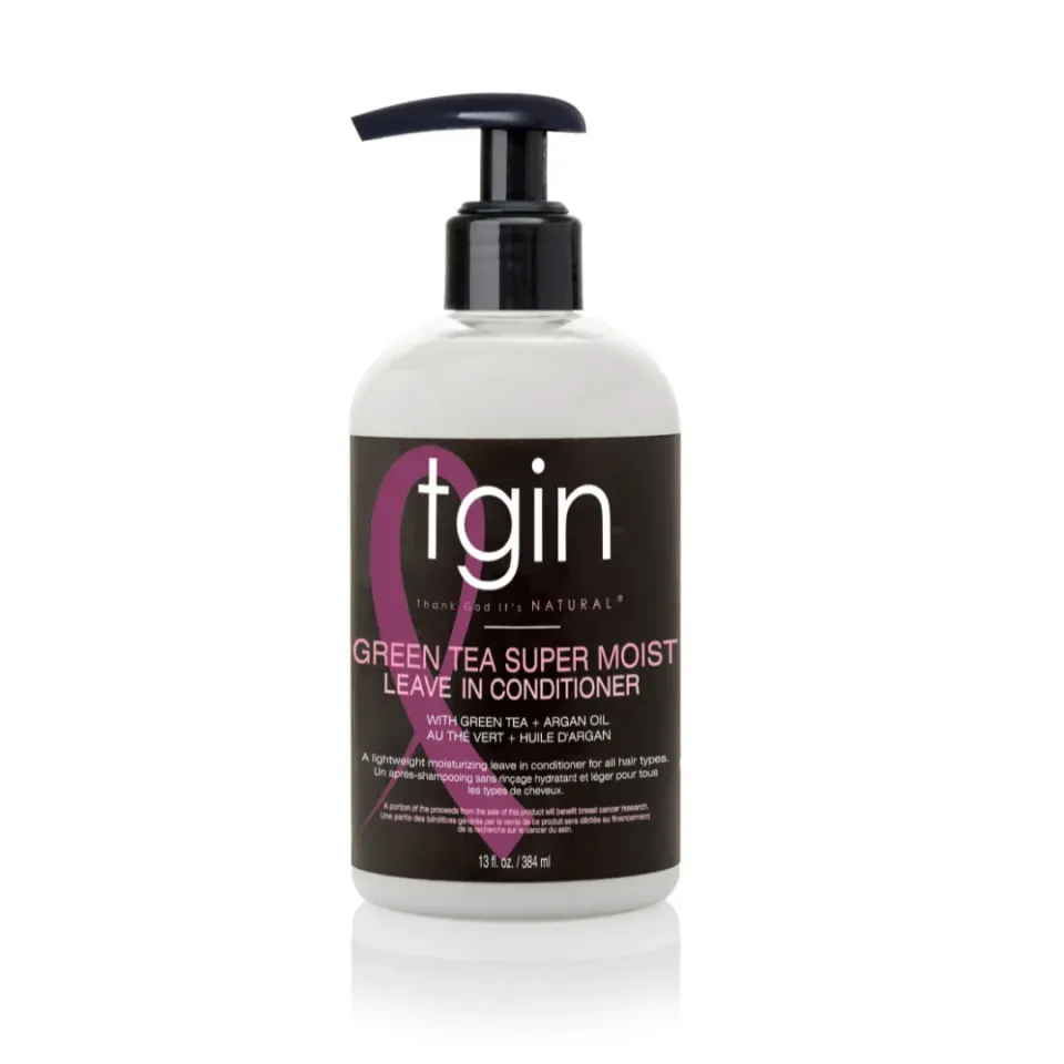 TGIN Green Tea Super Moist leave-in 13 oz krul
