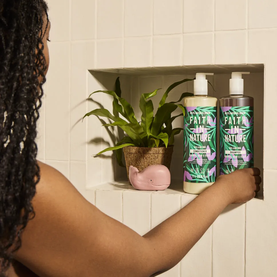 Faith in Nature Lavender & Geranium shampoo 1L kalmerend