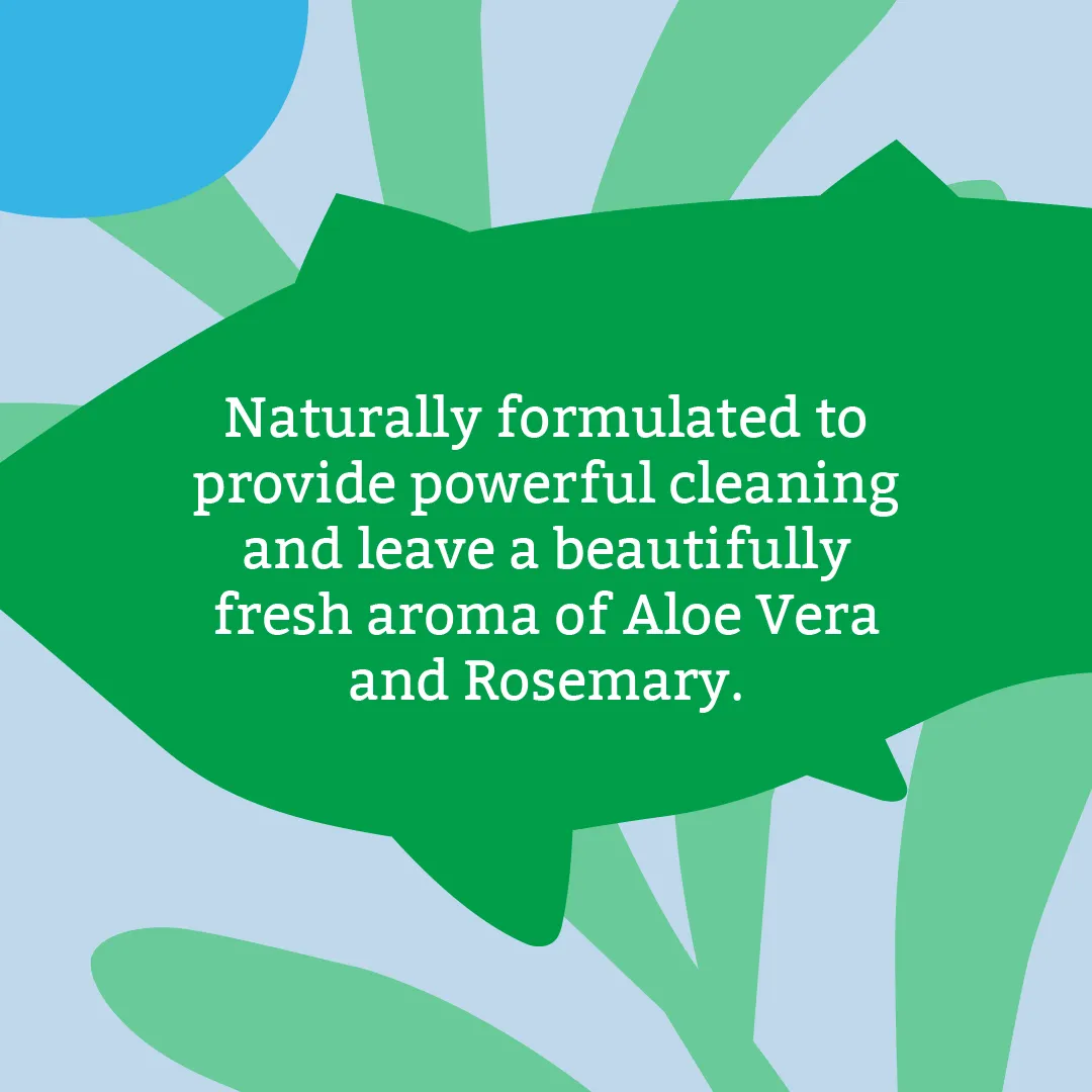 Faith in Nature Aloe Vera & Rosemary wasmiddel 1L zacht