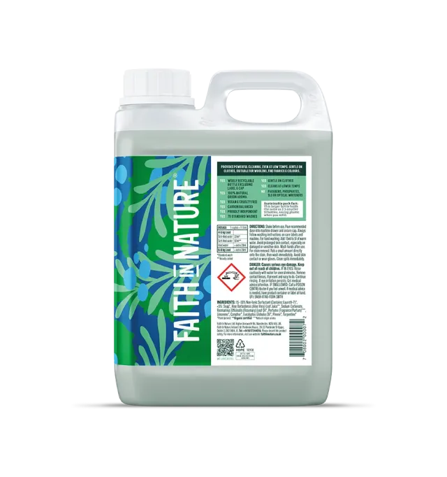 Faith in Nature Aloe Vera & Rosemary wasmiddel 2,5L fris