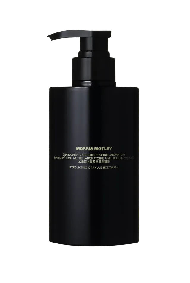Morris Motley Hinoki Exfoliating Bodywash Set 500 ml scrub