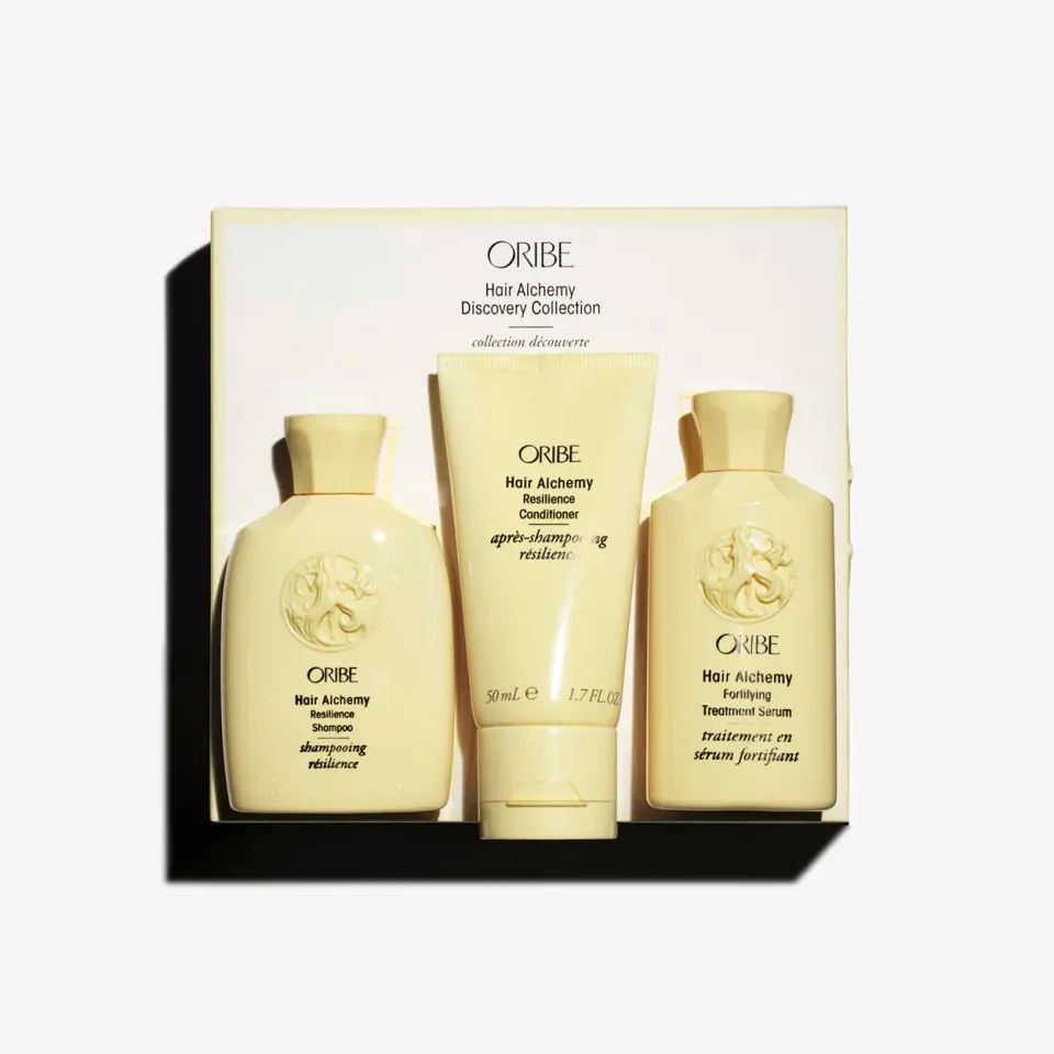 Oribe Hair Alchemy Discovery conditioner set breekbaar haar
