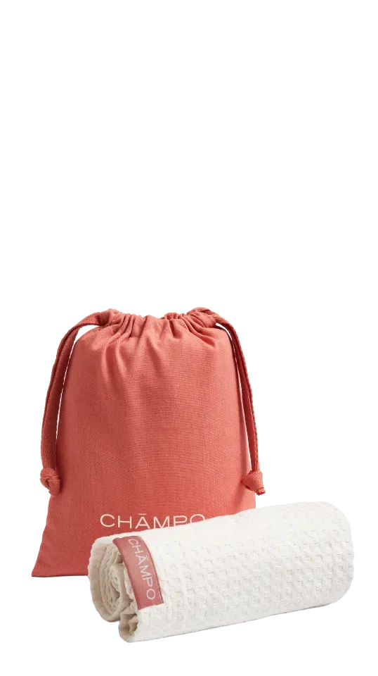 Chāmpo Fine Hair Towel microvezel handdoek fijn haar