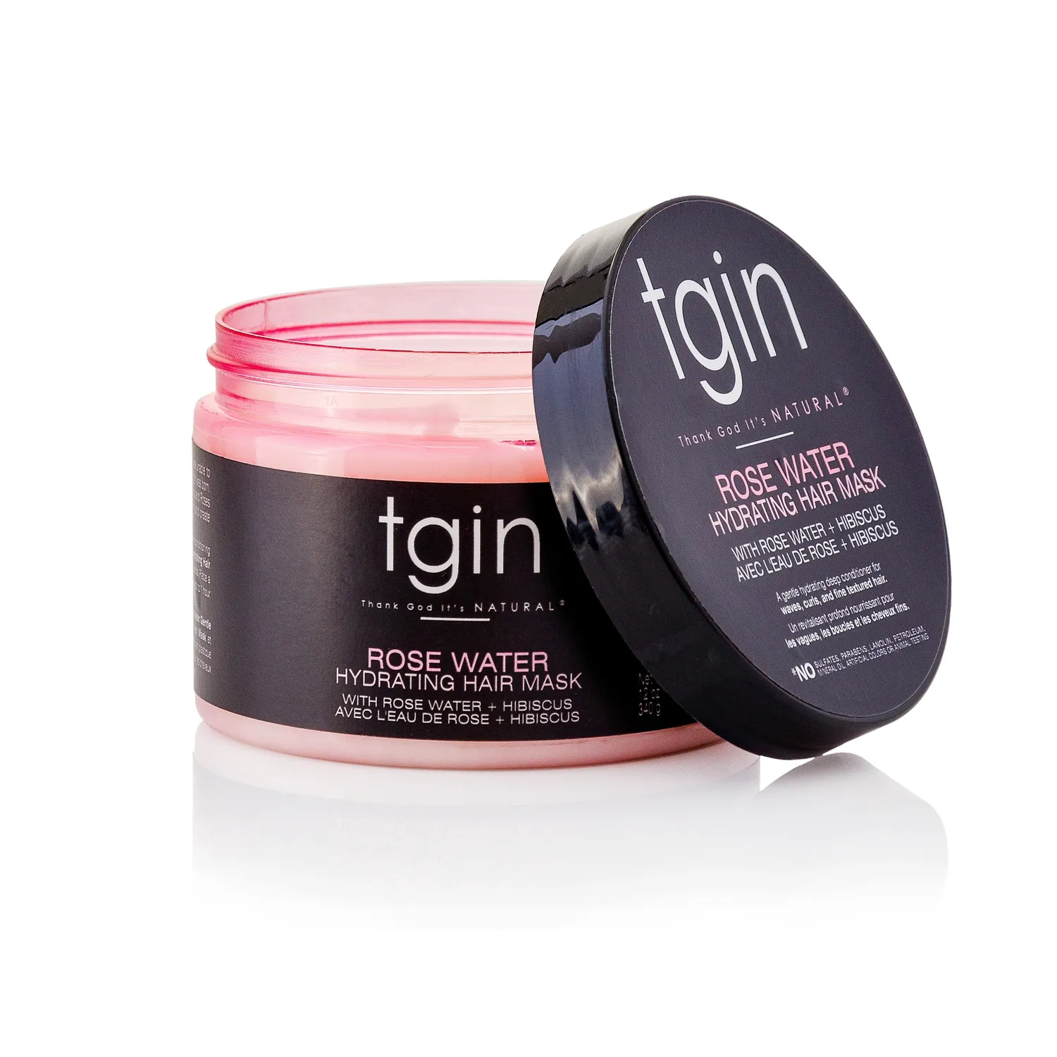 TGIN Rose Water Haarmasker 12 oz hydraterend