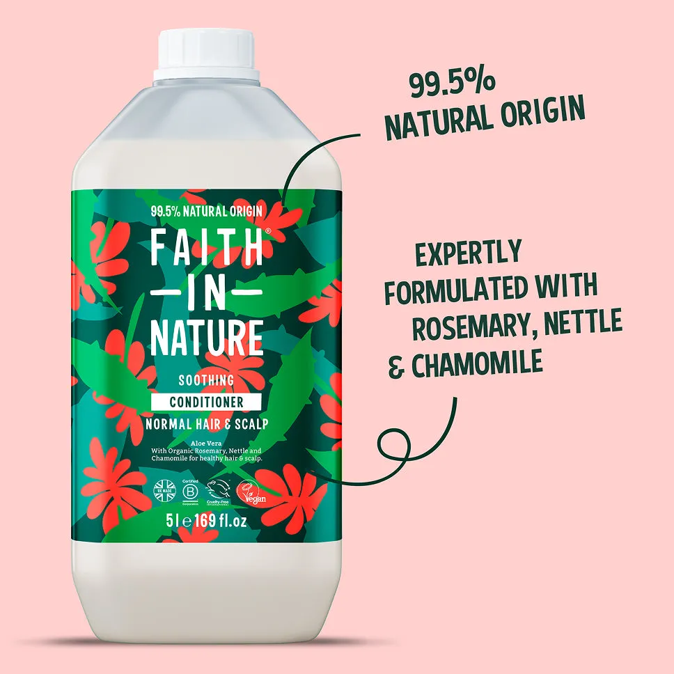 Faith in Nature Aloe Vera conditioner normaal haar 5L