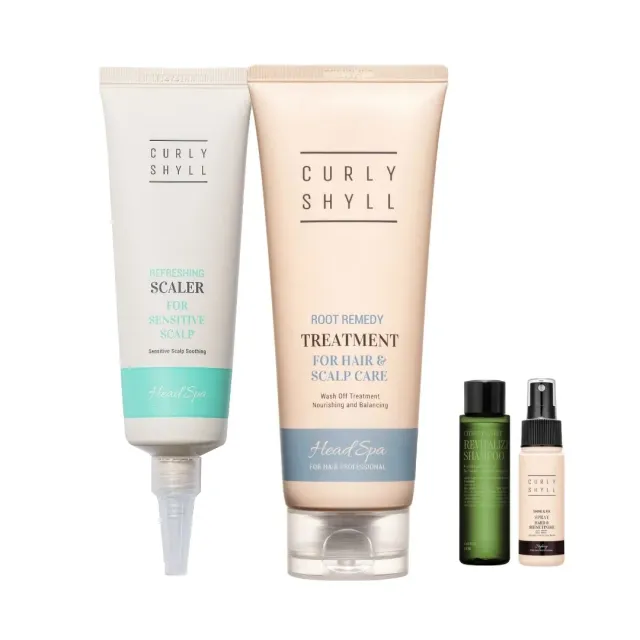 Curly Shyll Scalp Refreshing gevoelige hoofdhuid set